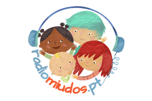 radioMiudos logo philosophy for children and youth